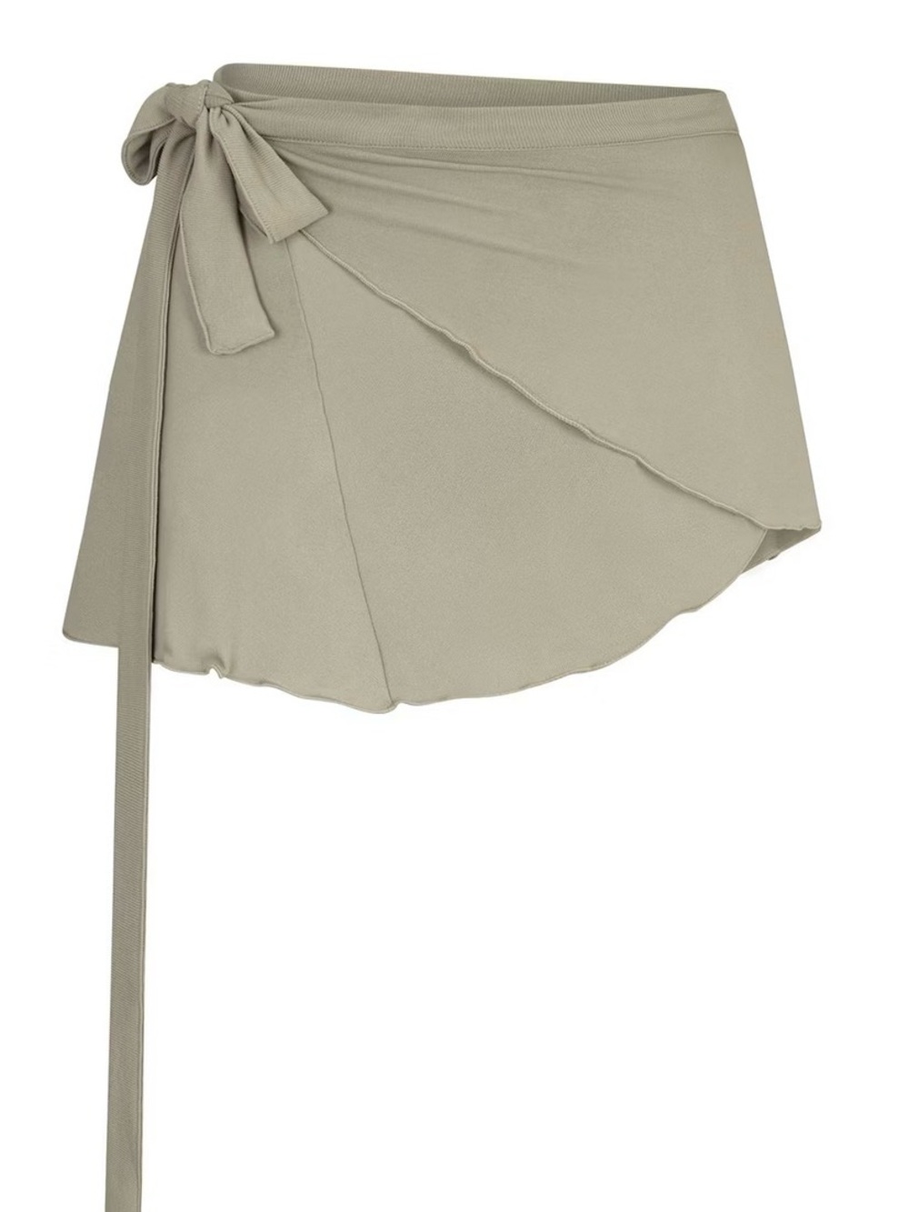 Nike Skims stretch knit wrap skirt